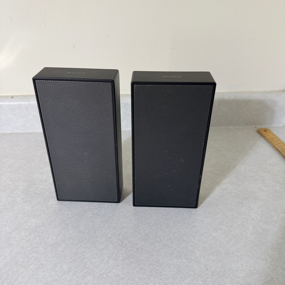 Sony SS-MSPFT1 Speaker System Pair Black 110W 8 Ohm Magnetically Shielded